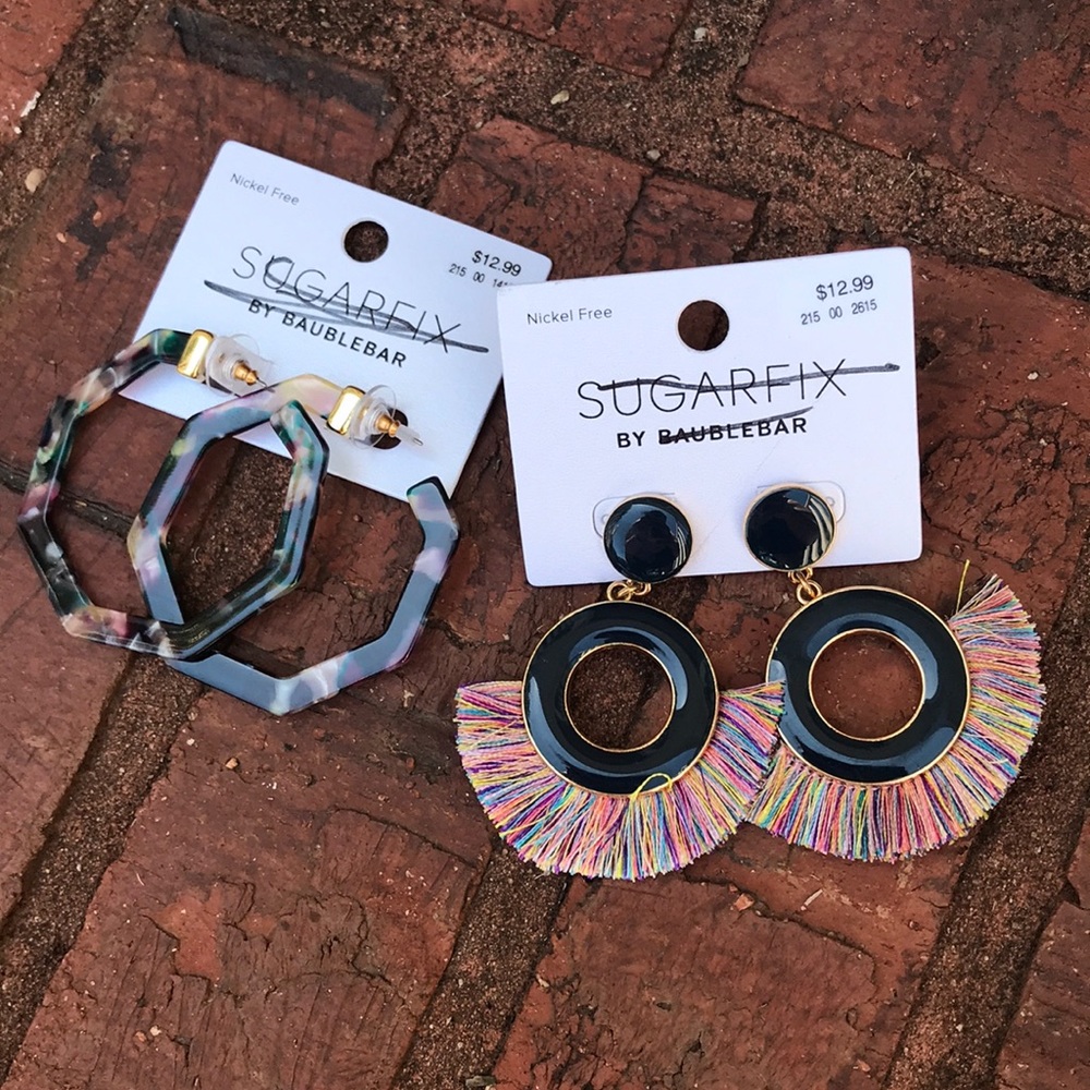 SugarFix by BaubleBar Earring Bundle